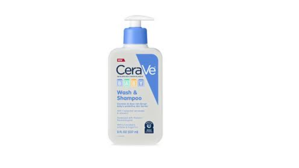 CeraVe Baby Wash & Shampoo, Fragrance...