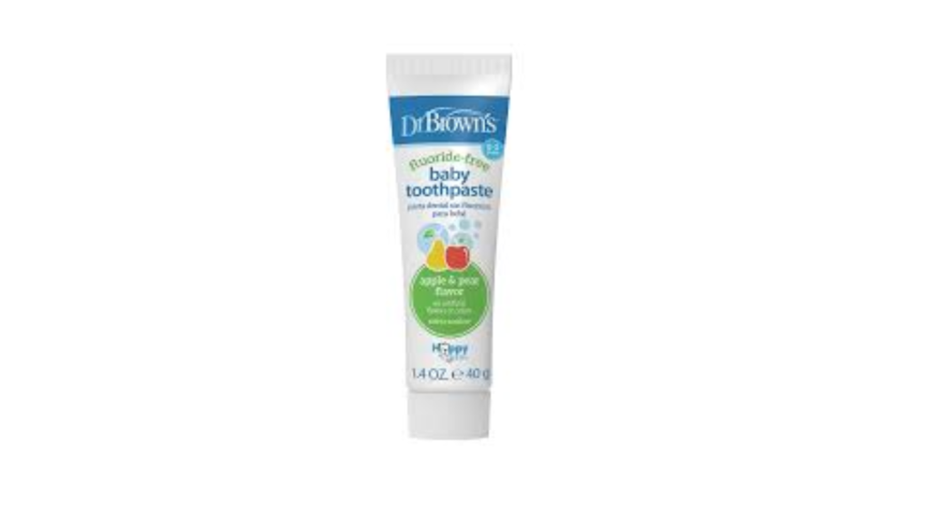 Dr. Brown's Fluoride-Free Baby Toothpaste...